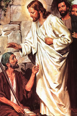 Gesù guarisce il cieco Bartimèo